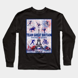 Team Great Britain - 2024 (Version 2) Long Sleeve T-Shirt